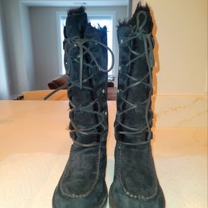 UGG Tall lace up boots